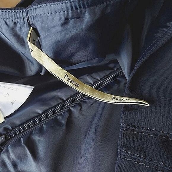 Vtg 90s/Y2K navy Precis office pencil skirt - Picture 6 of 12